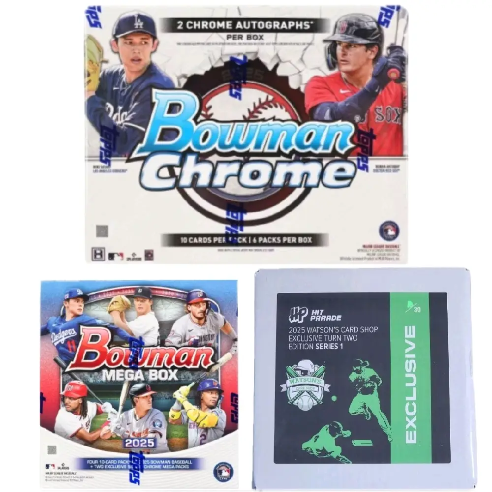 Break#403 (PYT). 3 sealed baseball boxes. (see description). Sports Trading Cards And Mem Mixer.