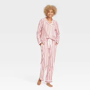 Women's Perfectly Cozy Flannel Pajama Set - Stars Above