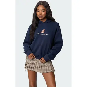 Edikted Women's Teddy Bear Hoodie