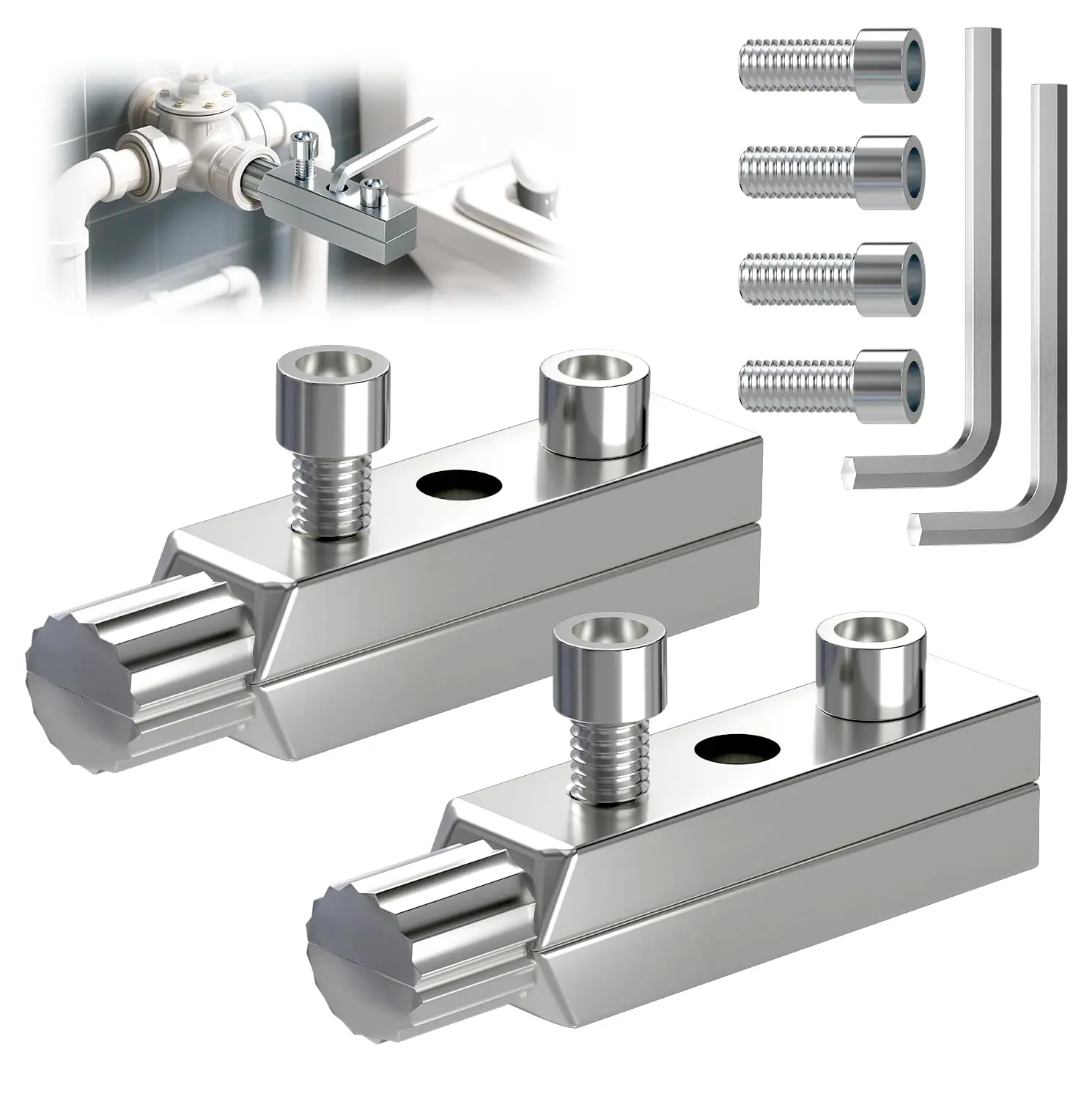 Wire Stripping Pipe Thread Extractor Set,Suitable for Damaged Pipe Thread Remover and Extractor,Simple Bolt Extractor Kit,Broken Hex Screw Removal Tool
