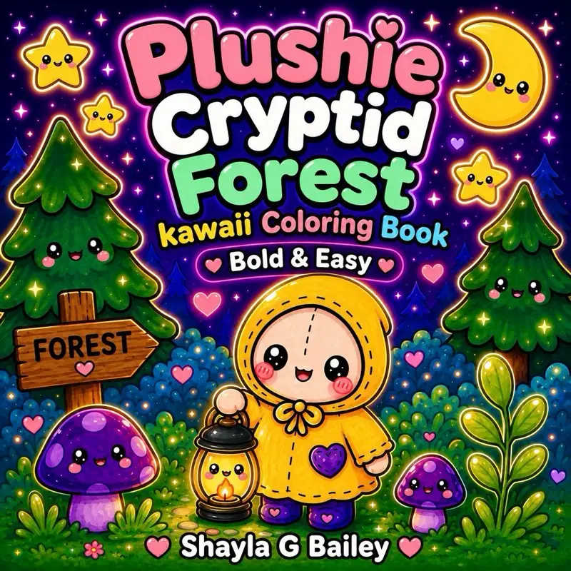 Plushie Cryptid Forest