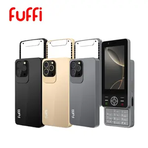 FUFFI Slide Cover Smart Phone Mini Version Global 4G Network Dual SIM Dual Standby 4-inch HD Screen Quad-core Processor 2GB RAM 16GB ROM 2MP Camera 2000mAh Battery Metal Integrated Frame Android System Fashionable Phone