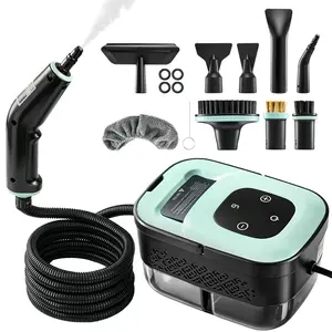 Sakerplus Viral 248F High Pressure Steam Cleaner 15 Seconds Fast Heat Portable Deep Cleaning Machine Multi Surface Steamer for Cars Kitchen Bedroom Furniture and Grout
