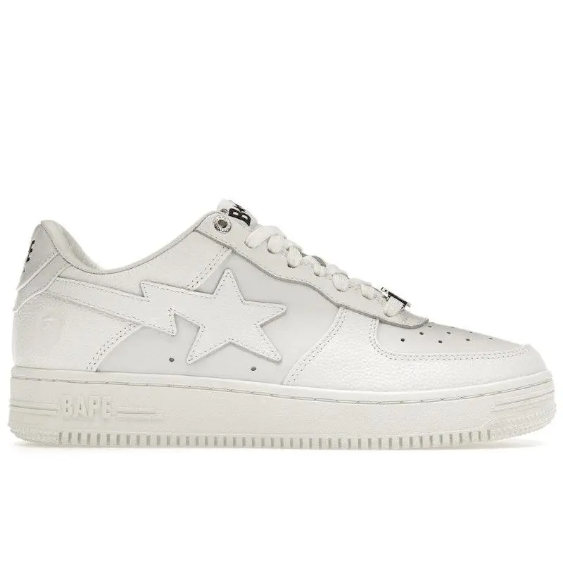 BAPE Men's A Bathing Ape Bape Sta Triple White, from StockX