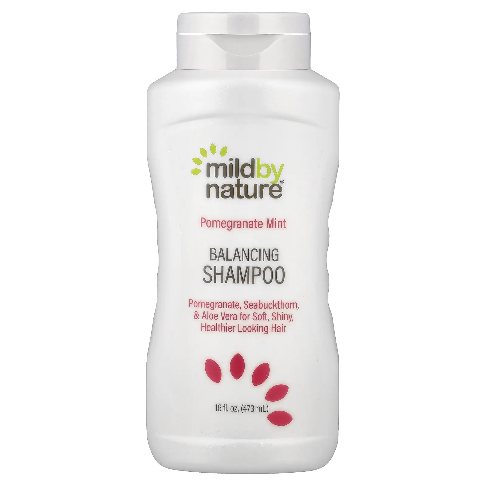 Mild By Nature Pomegranate Mint Balancing Shampoo, 16 fl oz (473 ml)
