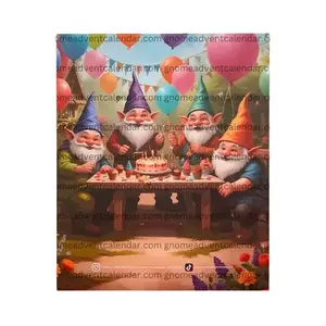 Birthday Gnome countdown Calendar Birthday Gnome countdown Calendar