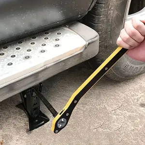 Universal car jack labor-saving wrench: extended joystick+ratchet structure, 1-piece car tire changing tool, a good helper for emergency car maintenance, Car Repair Tools