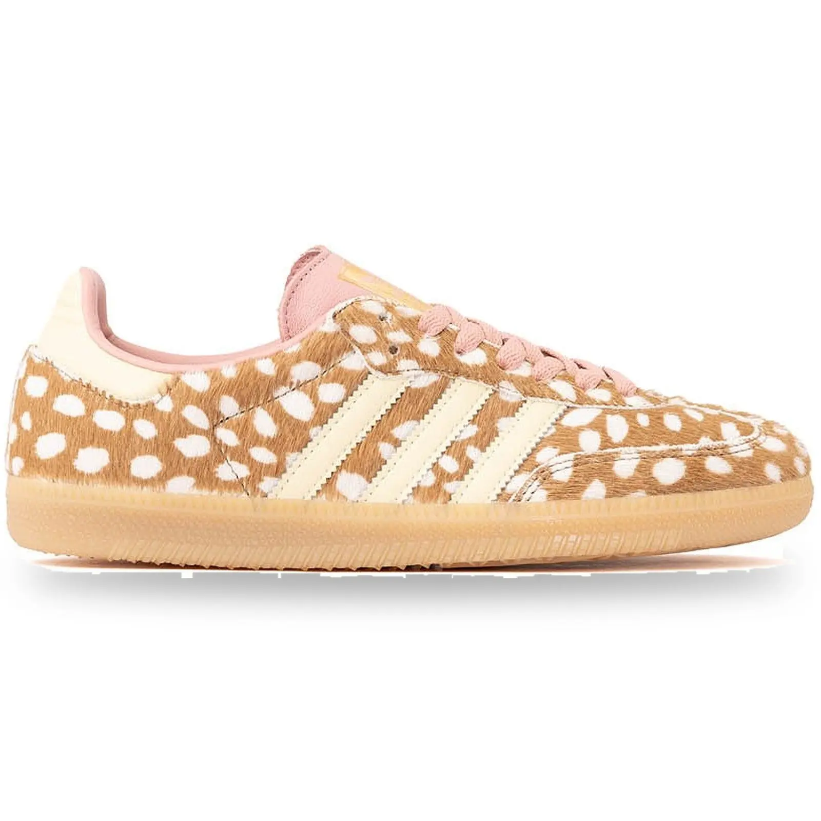 Adidas Samba OG Bambi Brown Desert Women's Sneaker Brown Tan Deer Print Athletic Walking Shoe Fashion Trainer, Walking Shoes, Female Fit, Aesthetic