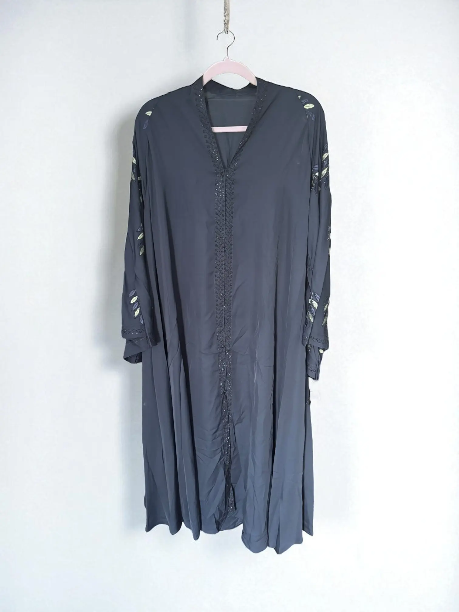 Women’s Blue Abaya Burqa, Modest Islamic Dress, Aug31