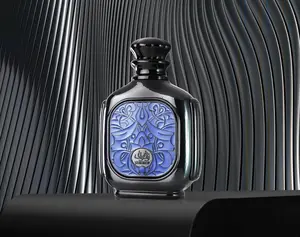 Zimaya Zukhruf Black Eau De Parfum 100ml for Men - Premium Fragrance with Distinct Blue Design