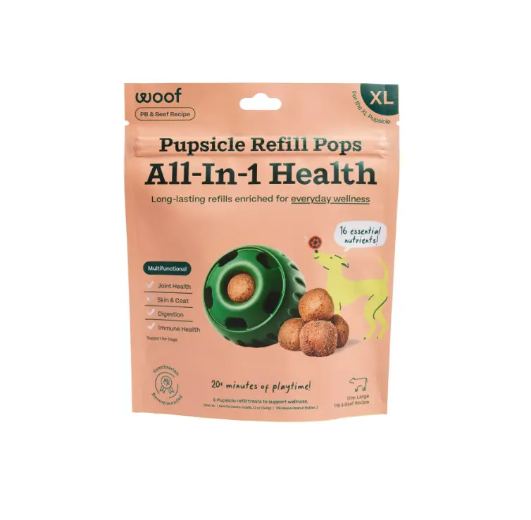 Woof Pupsicle All-In-1 Dog Toy Inserts