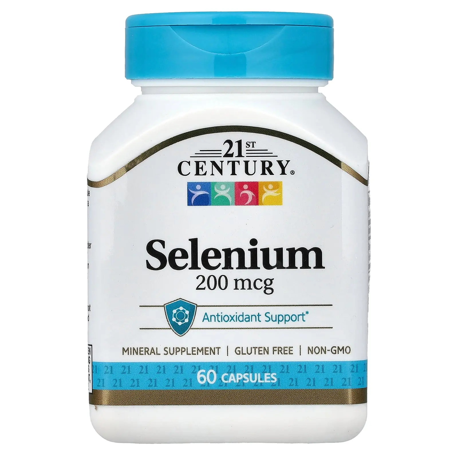 21st Century Selenium, 200 mcg, 60 Capsules