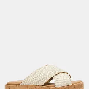 Steve Madden Tulum Bone Raffia