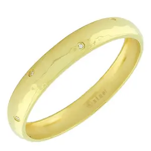 Hammered Gold Bangle Hammered Gold Bangle