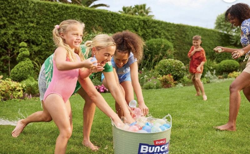 Bunch O Balloons 400+ Rapid-Fill Self-Tying Recyclable Water Balloons, 12 Stems