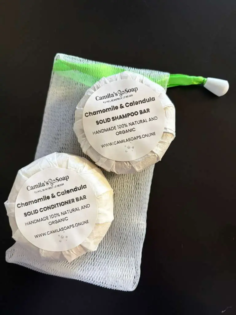Solid Shampoo / Conditioner Bar  Calendula & Chamomile