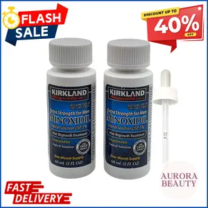 2 MONTHS KIRKLAND MINOXIDIL 5% MENS EXTRA STRENGTH HAIR LOSS REGROWTH SOLUTION Hair Care Comfort