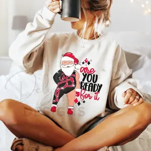 Merry Christmas Reputation Santa Ugly Christmas Sweater, Funny Pullover, Festive Gift Idea, Eras Tour Collectible