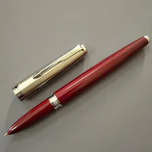 1 pc steel pen, 0.38 mm fine tip, suitable for calligraphy creation; preferred for creative work; stainless steel pen holder; twist cap pen cap; elegant and high-end, luxurious and extravagant; fits a 3.4 mm diameter; ideal for campus learning; perfect as