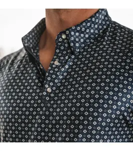 Master Golf Hot Trend 2026 Vexl - Western Pearl Snap Polo - Tribal | Navy