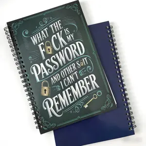Simple Password Book • Minimalist Password Manager • Secure Website & Address Log • Quick Access Notebook • Perfect H