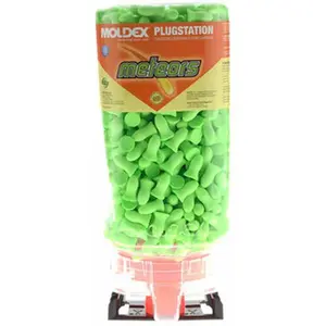 Value Collection Wall Mount Disposable Single-Use Earplug Dispenser, 33 dB Noise Reduction Earplugs, 500 Pairs, Model BD-MLD6875