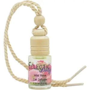 Wild Rose Scented Car Diffuser, Air Freshener, Aromatherapy Diffuser, Premium Grade Fragrance Oil