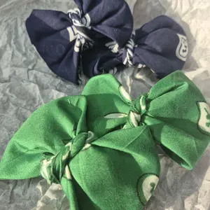 Handmade Bandana Fabric Bows in several Colors Perfect for Stylish Accessories