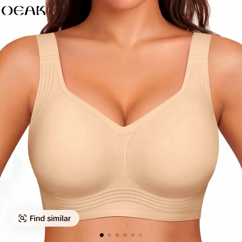 OEAK Wireless Bra Bras Everyday Womenswear Comfortable Fit Practical Versatile for Daily Wear