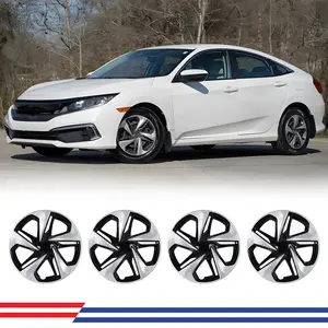 WOLFSTORM 16 Inch Hubcaps Wheel Cover for 2016-2025 Honda Civic SEDAN
