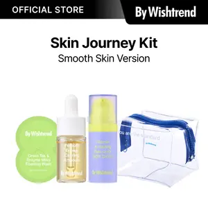 [By Wishtrend Official] Smooth Skin Journey Kit | K-POP IDOL GLOW ON-THE-GO, TRAVEL & GIFT-FRIENDLY