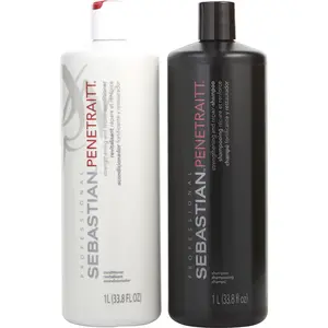 Sebastian By Sebastian Penetraitt Shampoo And Conditioner 33.8 Oz Duo For Unisex