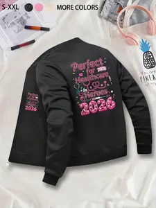 2026 Healthcare Heroes Medical Hero Graphic Print Long Sleeve Jacket Coats - Unisex Sports Jacket, Women's Trendy Casual Everyday Fitted Style, Suitable for Autumn and Winter Fashion