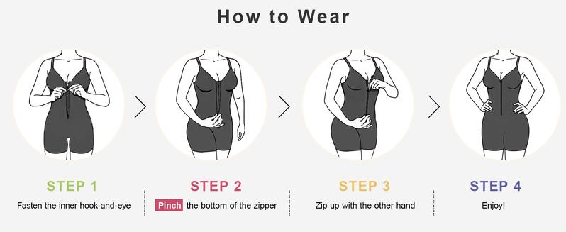 SHAPERX Shapewear for Women Tummy Control Bodysuits Zip-Up Comfort Ultra Stretch Fabric Customizable Fit Breathable Mesh Design Comfortable Fit SHAPERX Shapewear for Women Tummy Control Bodysuits Zip-Up Comfort Ultra Stretch Fabric Customizable Fit Breathable Mesh Design Comfortable Fit