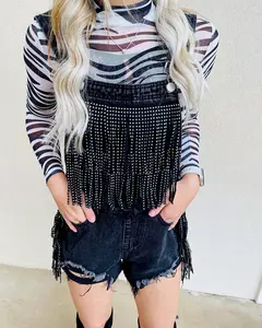 Black Denim Romper