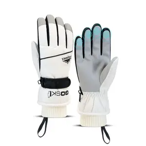 Outdoor Ski Gloves for Men&Women Warm Thickened Fleece-Lined Winter with Touchscreen or Skiing,Snowboarding&Casual Wear