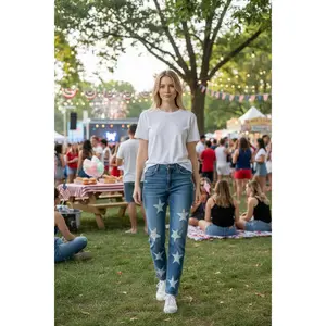 Judy Blue Magic Star 90’s Straight Jeans 🇺🇸✨