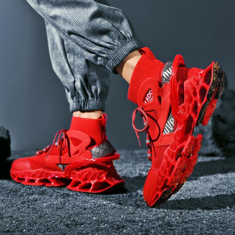 Trendy Blade Shoes for Men - Netting Breathable Upper, Rubber Anti-Slip Sole, Stylish and Cool for Indoor & Outdoor Fitness Exercises Breathable Upper, Rubber Anti-Slip Sole, Stylish and Cool for Indoor & Outdoor Fitness Exercises