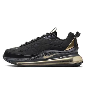 nike Nike Air Max 720 Retro Low-Top Casual Sneakers for Men in Black and Gold  skepta  tailwind Sports Shoes Athletic