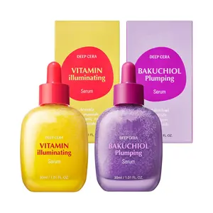 Bakuchiol & Vitamin C Serum Set - Anti-Aging & Brightening Duo for Radiant, Firm Skin | Gentle Retinol Alternative & Vitamin-Packed Glow Enhancer