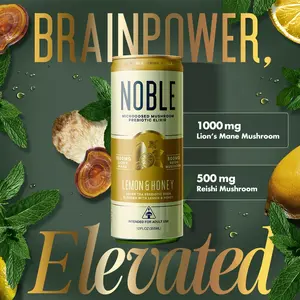Noble Elixirs - Functional Mushroom & Heath Drink - 4 Pack