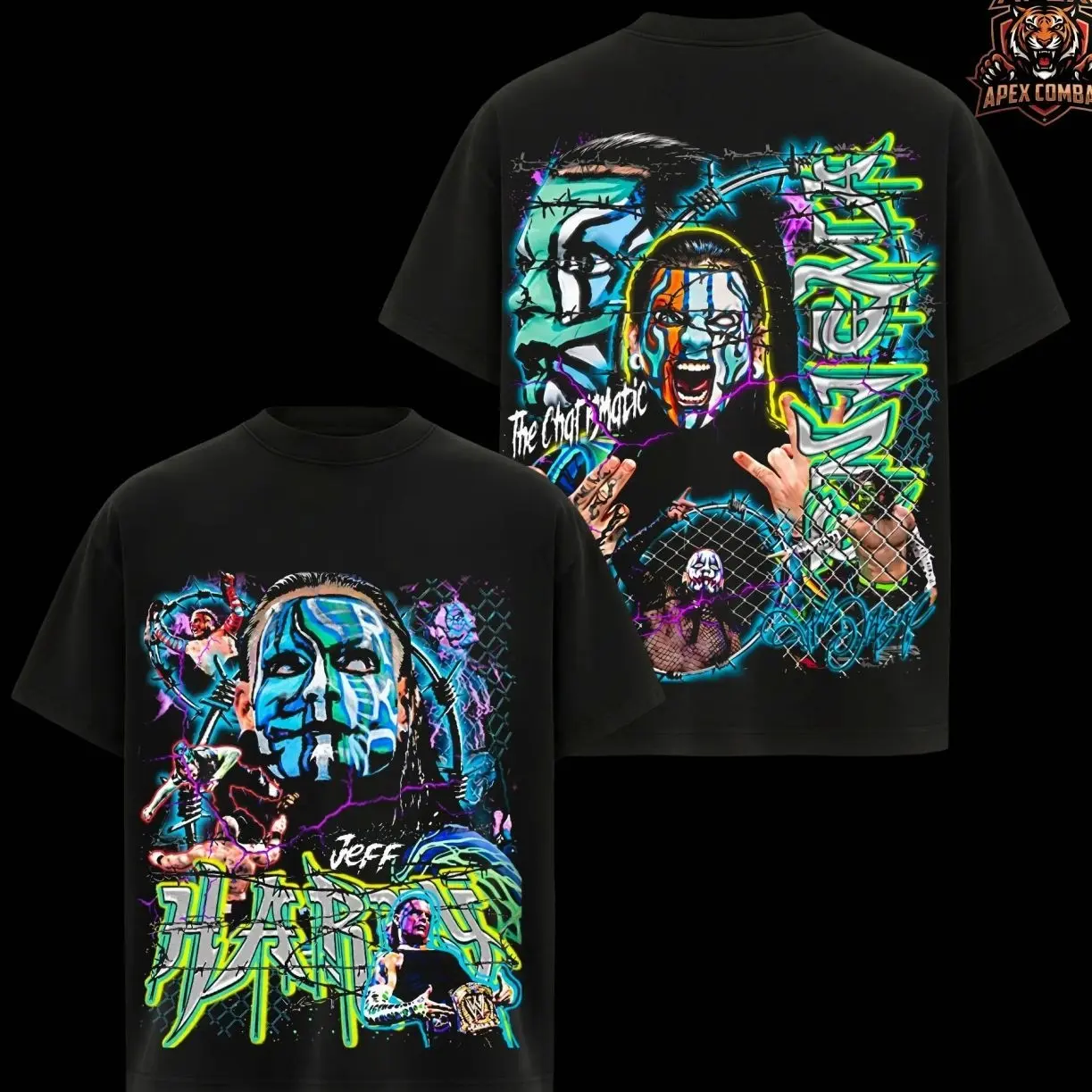 WWE Jeff Hardy No More Words Acid Washed Retro Wrestling T Shirt Hoodie, Vintage Graphic Tee Oversized Hoodie, Face Paint Daredevil Icon Shirt, Y2K Streetwear Graphic Tee, Unisex Cotton, Wrestling Fan Merch Gift E4M
