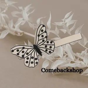 Butterfly Women Small Claw Clip Headdress Fashion Hair Clips Girls Bangs Clip Hair Claw Kid Hair Accessorie Daily Casual