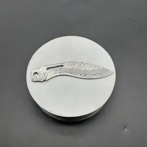 Premium VG10 Damascus Clip-Point Blades for Leatherman SURGE - MAIN KNIFE