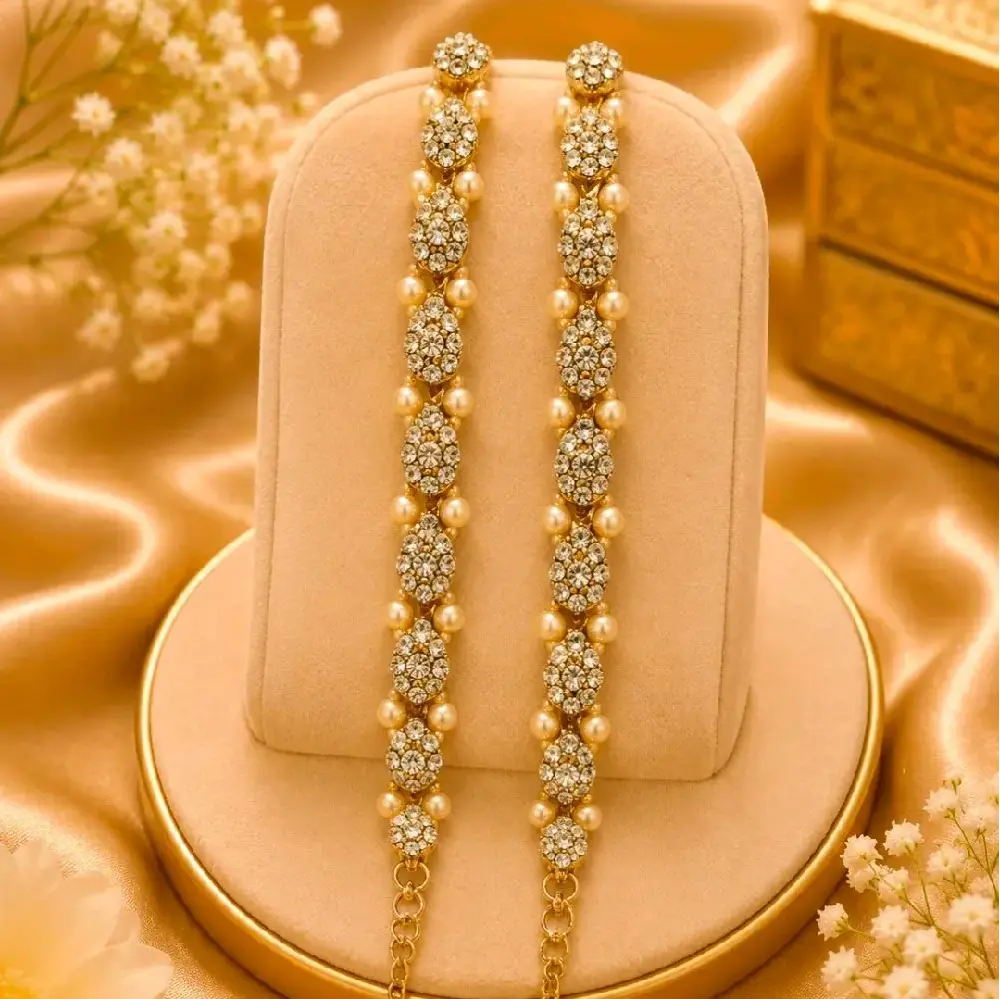 Women's Variety-Design Anklet Sets, Fashion Costume Jewelry Accessories for Daily Wear