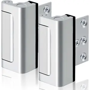 2PACK   Door Reinforcement Lock Childproof, Add High  to   Unauthorized Entry,  Construction Finish, Frame Lock,