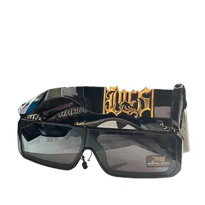 Locs Hardcore Shades Sunglasses Unisex 100% UVA Protection Unique Design Comfortable Fit Eyewear