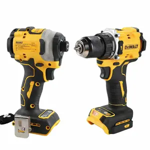DEWALT DCF850 + DCD805 2-Tool Kit | Brushless Impact Driver & Drill, Bare Tools (No Battery). Includes Tool Bag. Perfect for Users with Existing DEWALT 20V Batteries!