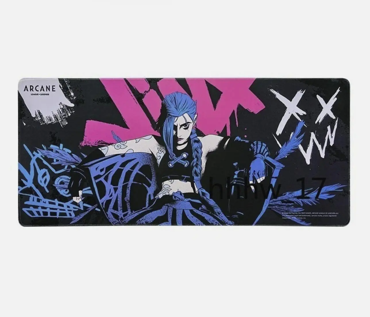 League of Legends Arcane Season2 Official Jinx Mouse Pad Large Table Mat