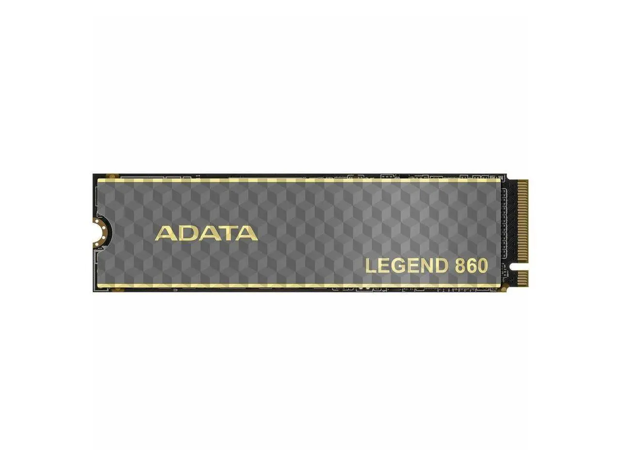 AData Legend 860 PCIe 1TB Gen4 x4 M.2 2280 SSD Internal Solid State Drive Model SLEG-860-1000GCS 6,000 MB/s AData Legend 860 PCIe 1TB Gen4 x4 M.2 2280 SSD Internal Solid State Drive Model SLEG-860-1000GCS 6,000 MB/s